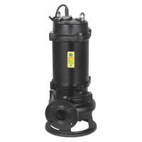 Pompe à eaux usées submersible verticale à simple étage en fonte noire de premier ordre avec câble WQ/JYWQ 50-20-7-0.75 Traitement chimique