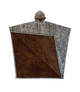 Manta con Capucha Unisex, Tipo Capa Larga, Suave, de Felpa Sintética Sherpa, con Peso, para Usar como Prenda de Abrigo - Product Image 2