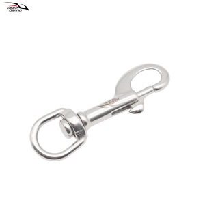 Keep Diving Stainless Steel 75mm Single <b>Hook</b> Spring <b>Clip</b> Diving Equipment BCD Accessory SSA-DT75W - Product Image 4