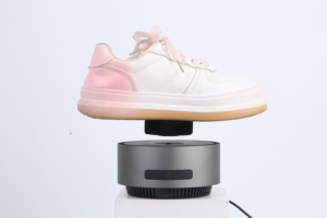 แท่นโชว์แม่เหล็กลอยได้อัตโนมัติ หมุนได้ 360 องศา ของตกแต่งบ้านอัจฉริยะ วัสดุ ABS - Product Image 4