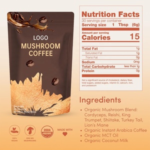 Café de Hongos Orgánico ACORN en Polvo para Adultos - Energía y Apoyo Inmunológico, Mejor Concentración, Suplemento Dietético de Marca Privada - Product Image 5