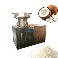 Broyeur à noix de coco en acier inoxydable 304, qualité alimentaire, machine de traitement de la pulpe de noix de coco pour râper la noix de coco fraîche décortiquée