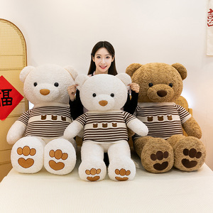 Oso de Peluche Gigante con Suéter - Muñeco de Peluche Extra Grande para Abrazar, Regalo para Novia, Cumpleaños y San Valentín - Product Image 3