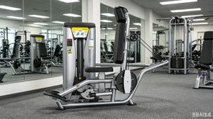 Equipo de entrenamiento comercial para gimnasio: Máquina de curl de bíceps <span class=keywords><strong>con</strong></span> carga de pin para ejercitar brazos sentado - Product Image 4