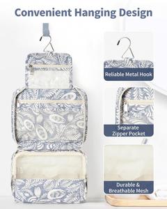 Wholesale Hanging Toiletry Bag Travel <b>Makeup</b> Bag Cosmetic Organizer Toiletries Bag for Travel - Product Image 6