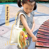Sac bandoulière créatif en coton tissé fait main Apollo Rabbit – Kit de couture et de tissage DIY pour activités de vacances, dès 7 ans