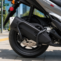 Protection d'échappement moto NS150GX 22mm en acier carbone, barre anti-chute, protection de silencieux, accessoires de modification