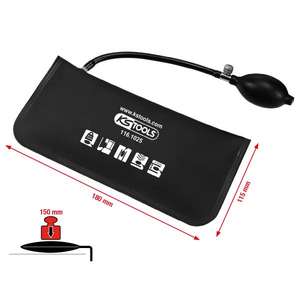 KS TOOLS-Bolsa de panel 116,1025 con bomba manual, 133x270mm-CUERPO EAN 4042146871782 Y CHAPAS DE METAL - Product Image 2