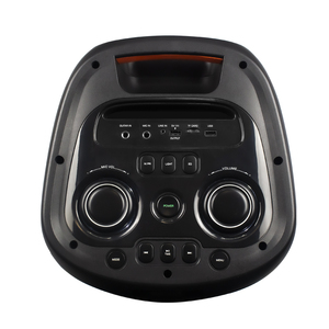 Altavoz inalámbrico Bluetooth para exteriores Doble 8 pulgadas 80W DJ altavoz OEM ruidoso con entrada de guitarra - Product Image 5