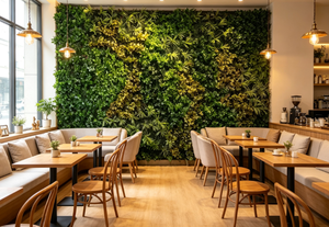 Muro Vegetal Biomimético Personalizado de Alta Gama, Paisaje Artificial, Muro Vegetal Estereoscópico, Fondo para Balcón - Product Image 6