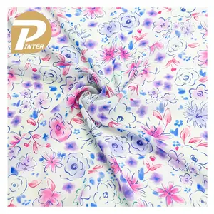 Accept OEM/ODM Custom Printing Various Designs Polyester Chiffon Fabric