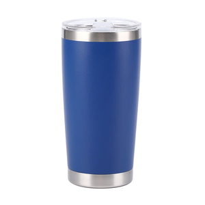 Vaso portátil de acero inoxidable de doble capa, tazas de café de tubo recto con aislamiento, vasos de agua para uso en coche, impresión personalizada de viaje - Product Image 3