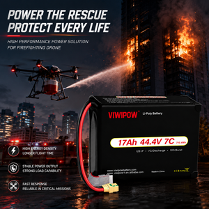 Penjualan Panas Baterai Drone Semi Solid State 280wh/kg Kepadatan Tinggi 17000mAh 12s 44.4V yang Dapat Disesuaikan untuk Drone Pemadam Kebakaran - Product Image 3