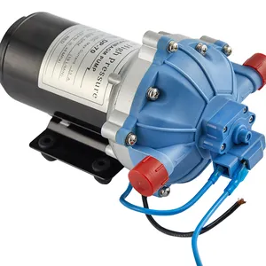 Bomba de diafragma elétrica de alta pressão, mini bomba de diafragma de alta pressão de 70psi 12v dc bomba de água