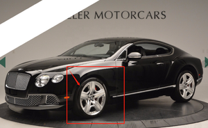 宾利contental GT 2012-2018前内翼子板内衬3W8809957F驾驶室保护器3W8809958E - Product Image 5
