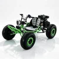 Go Kart Todoterreno a Gasolina, Buggy de 2 Plazas, Vehículo para Dunas, Buggy Todoterreno para Carreras en el Desierto al Aire Libre