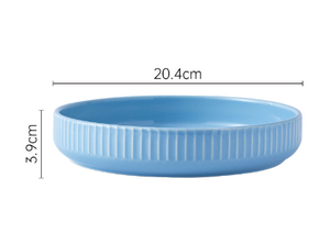 Plat à pâtisserie rectangulaire créatif à double anse, style nordique, en céramique, résistant au lave-vaisselle, écologique, ustensiles de cuisine - Product Image 6