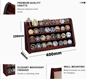<span class=keywords><strong>Bin</strong></span> Présentoir 4 Rangées En Bois Massif <span class=keywords><strong>Coin</strong></span> Présentoir <span class=keywords><strong>Coin</strong></span> Présentoir En Bois Massif Noir - Product Image 4