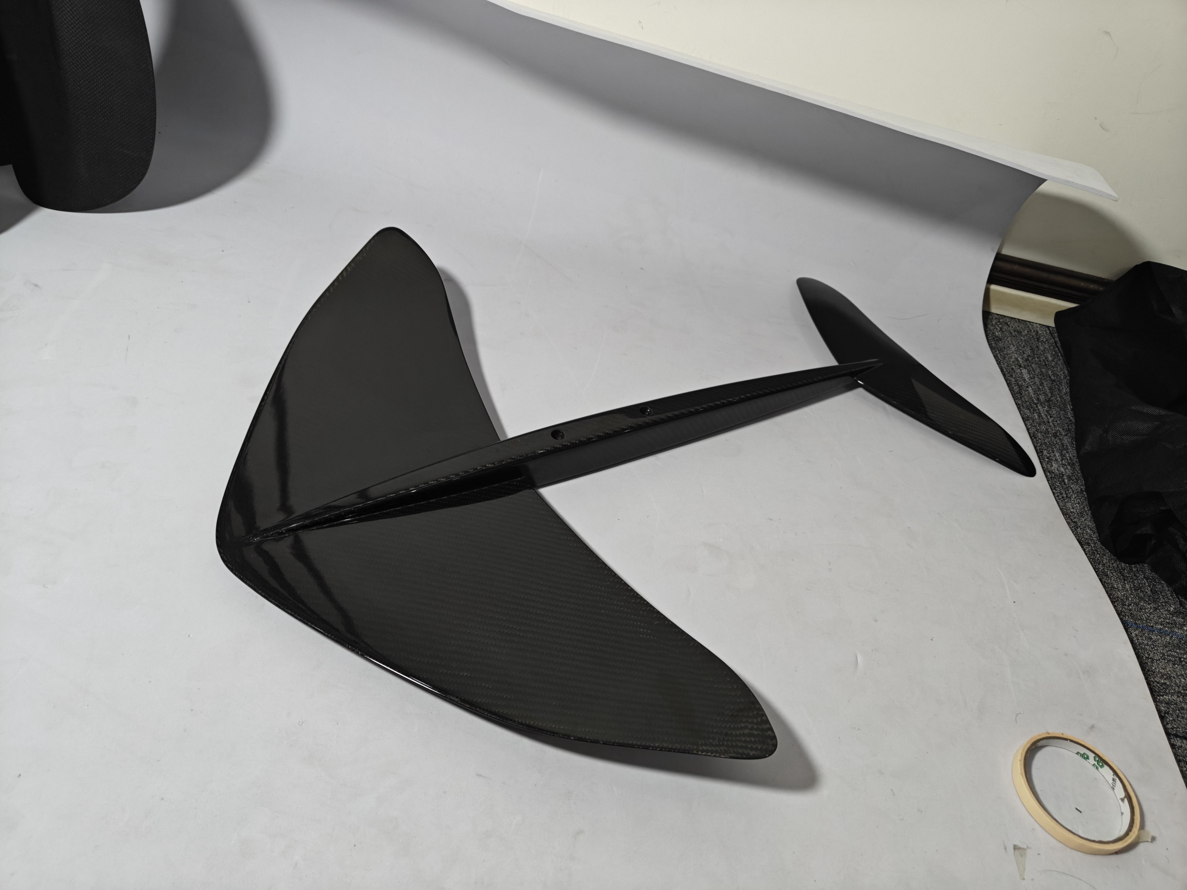 165 wing with axis aluminum mast