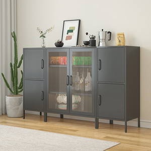Armoire en acier standard pour salle à manger Armoire de maison en métal de stockage sans poussière pour cuisine et entrée Durable et sécurité - Product Image 5