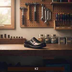 Zapatos de Seguridad de Cuero para Hombre, Diseño con Cordones, Suela Resistente, Ajuste Cómodo, Uso Diario, Estilo Industrial - Product Image 1