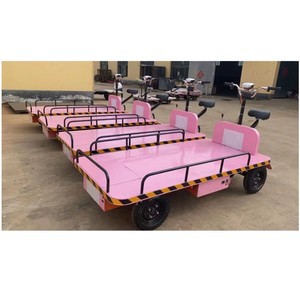 Farm Using Transport Platform Hand <b>Trolley</b> for Mobile <b>Flat</b> Truckpowered Logistics Tools <b>Trolley</b> for - Product Image 1