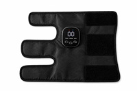 Masseur de main sans fil à ondes d'air avec thérapie thermique, rechargeable par USB, 5 niveaux d'intensité et minuteur de 20 minutes