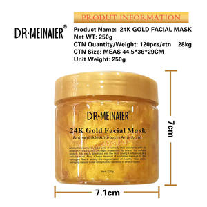 Mascarilla Facial Reparadora de Colágeno con Oro 24K <span class=keywords><strong>COBEN</strong></span>, Crema de Algodón con Vitamina C Orgánica, Hidratante, Blanqueadora, Antiarrugas - Product Image 6