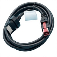Kabel USB 24V ke Konektor Dupont 2.54mm Berpelindung untuk Printer Terminal POS