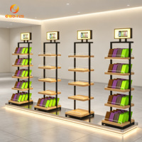 Exhibidor Metálico en Forma de Escalera para Teléfonos Celulares, Estante para Accesorios de Telefonía y Electrónica para Tiendas, para Computadoras Portátiles