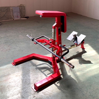 Máquina de remo con carga de placas de acero de la mejor calidad para entrenamiento de espalda en gimnasios comerciales
