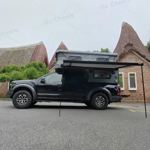 ALLWIN RV fabrika hafif Pickup Camper kısa yatak üst çatı çadır Pop up slayt satılık kamyon Camper üzerinde