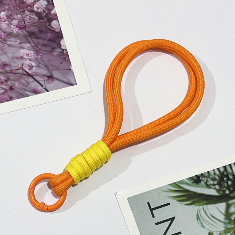 Noeud Jaune Corde Orange
