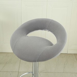 Elastic semi-circular height-adjustable <strong>bar</strong> <strong>stool</strong> seat <strong>cover</strong> - Product Image 3