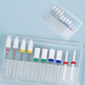 Corn Head Ceramic Stainless Steel Tungsten Nail Drill Bits Set for Electric Nail Polish Machine - Product Image 6