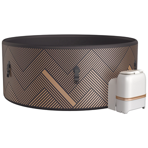 <span class=keywords><strong>Jacuzzi</strong></span> <span class=keywords><strong>Inflable</strong></span> Portátil para 4-6 Personas, Spa con Burbujas <span class=keywords><strong>de</strong></span> Aire, para Uso en Interiores y Exteriores, con Tecnología Drop Stitch, para Adultos - Product Image 4