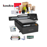 Guangzhou Fabricante Digital Inkjet Uv6090 Pequeñas impresoras UV multifuncionales planas 3D Uv Led 9060 Máquina de impresión