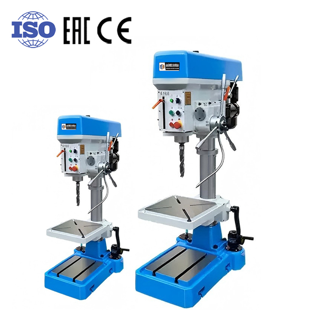 Factory Wholesale Small Multifunctional Column Drilling Machine with Gear for Drilling and Tapping Dual-use
