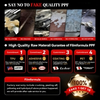 Película Protectora de Pintura NASIDO TPU-C65 de 3m, Brillante, Autoadhesiva, 1.52*15M/rollo, Satin Tpu Ppf