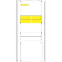 Rouleaux d'étiquettes autocollantes thermiques directes de qualité pharmaceutique, résistantes aux UV et aux rayures