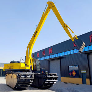 Attrezzatura di Desilting Shanzhong marca 500C palude funzionamento acqua bassa anfibia cingolato escavatore con prezzo di fabbrica - Product Image 3
