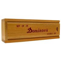 Blocs de dominos personnalisés de haute qualité, boîte de dominos antique intéressant, de haute qualité, bon marché