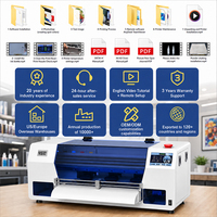 Stok Gudang Eropa Printer Flatbed DTF A3 XP600 Siap Cetak Kaos Tas Topi Mulai Layanan Pencetakan Anda Secara Cepat Hari Ini