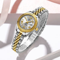 Montre de couple Nibosi 2681 2678, étanche 30M, montre-bracelet à quartz pour homme et femme, bracelet en acier inoxydable lumineux