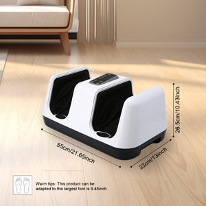 Masajeador Eléctrico Relajante <span class=keywords><strong>de</strong></span> Compresión <span class=keywords><strong>de</strong></span> Aire y Vibración <span class=keywords><strong>Shiatsu</strong></span> para Brazos, Pies y Pantorrillas, para Usar Bajo la Oficina - Product Image 3