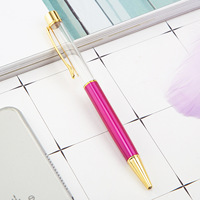 Xiximi marque japon états-unis bricolage vide stylo à bille mode vide flottant stylo à paillettes
