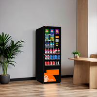 Distributeur automatique AFEN pour utilisation dans les centres commerciaux Distributeur automatique de collations et de boissons de petite taille