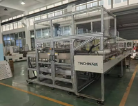 TINCHIN Bol de gobelet en papier en plastique à grande vitesse Machine à emballer de récipient de boîte de burger alimentaire écologique