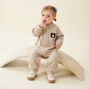 Baby Fleece Romper - Warm Winter Jumpsuit for Infants