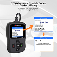 CGSULIT-herramienta de diagnóstico de coche y camión, escáner Universal para programación de motocicleta, SC204